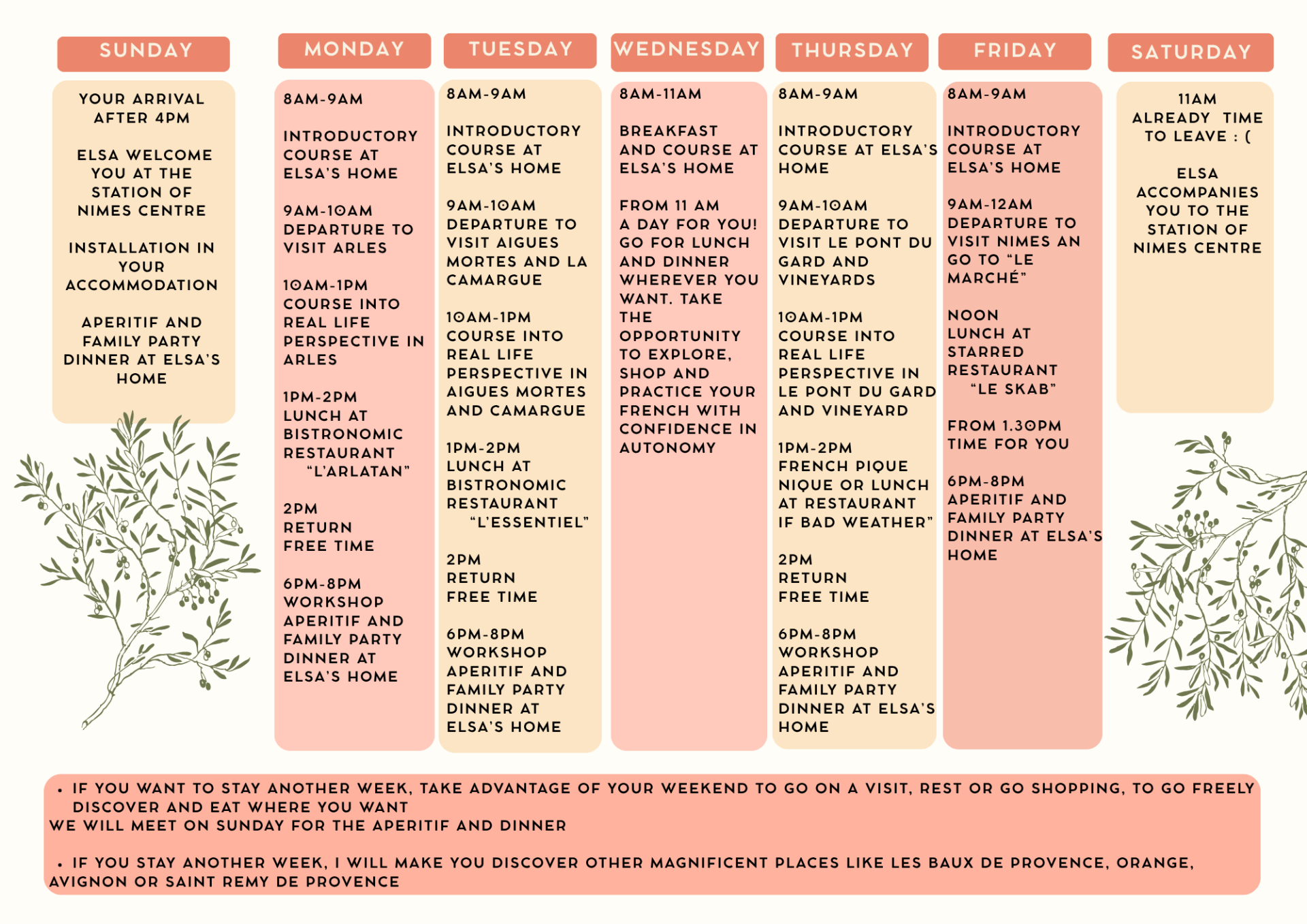 French immersion stay in provence 7